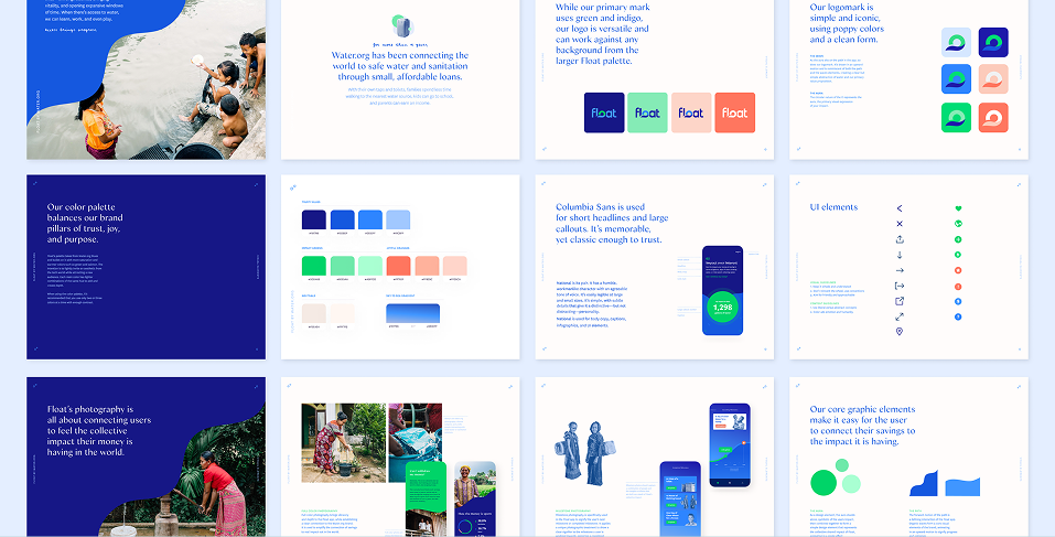 Float brand and visual system